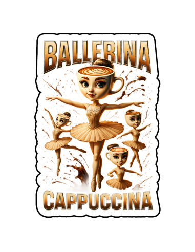 Sticker "Ballerrina Cappuccina"