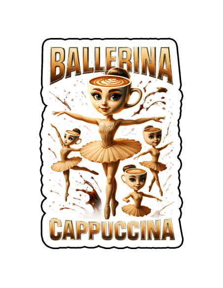 Sticker "Ballerrina Cappuccina"