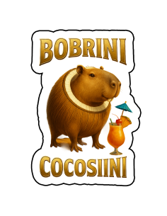 Sticker "Bobrini Cocosini"