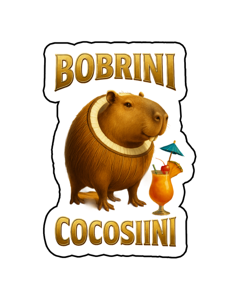 Sticker "Bobrini Cocosini"