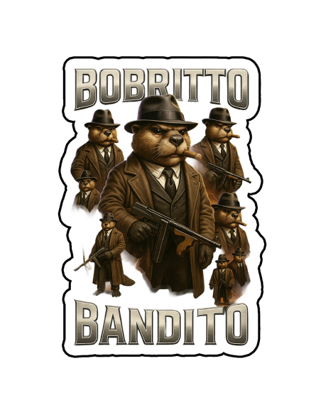 Sticker "Bobritto Bandito"