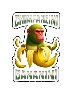 Sticker "Chimpanzini Bananini"