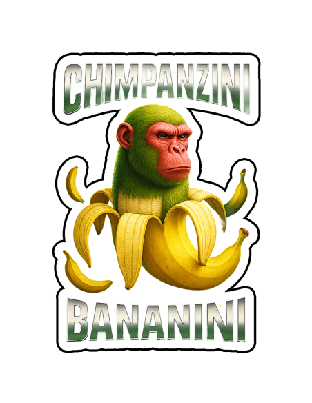 Sticker "Chimpanzini Bananini"