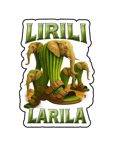 Sticker "Lirili Larila"