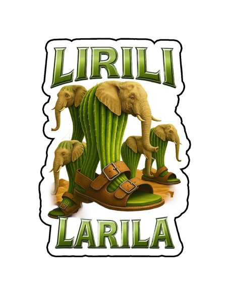 Sticker "Lirili Larila"