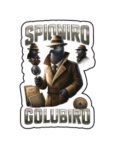 Sticker "Spioniro Golubiro"