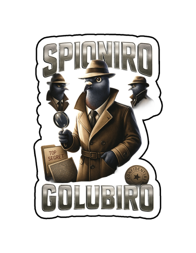 Sticker "Spioniro Golubiro"