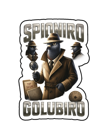 Sticker "Spioniro Golubiro"