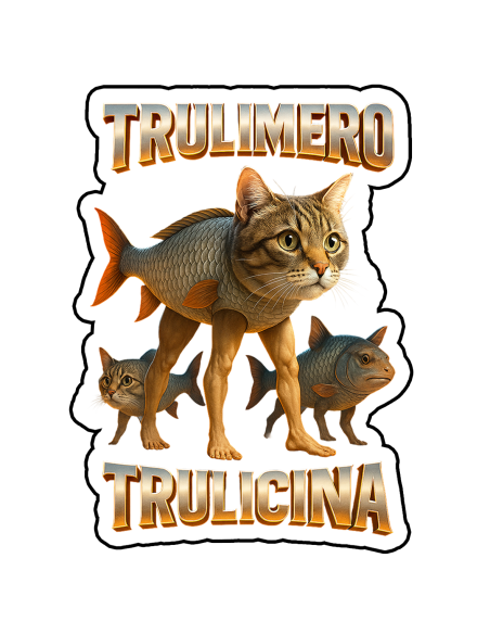 Sticker "Trulimero Trulicina"